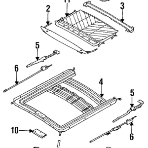 Air Deflector - Mazda (HG40-69-880)