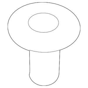 Air Inlet Duct Spacer - Mazda (PE09-13-329)