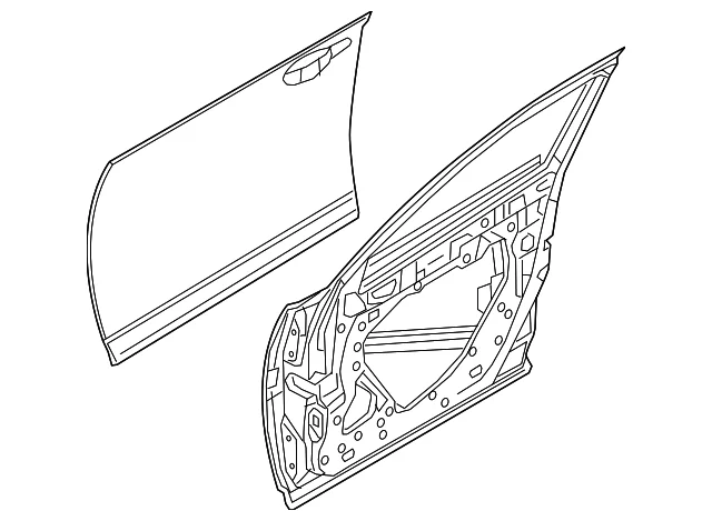 Door Shell - Mazda (DAY2-59-02XA)