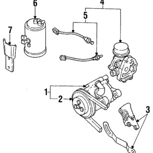 A.I.R Pump Bracket - Mazda (N350-13-921)
