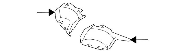 Air Guide - Mazda (B37F-50-A22A)