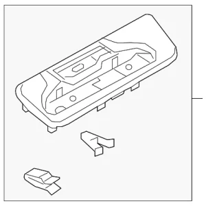 Mount Panel - Mazda (TA0A-55-220-02)