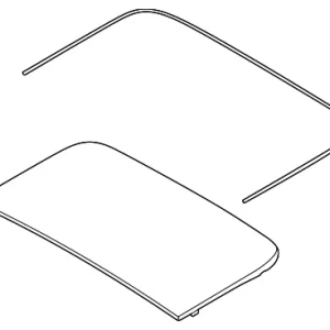 Rear Glass - Mazda (KAAB-69-810)