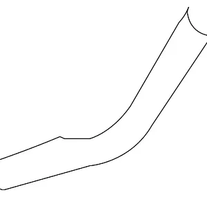 A/C Pipe - Mazda (ZZCE-61-465)