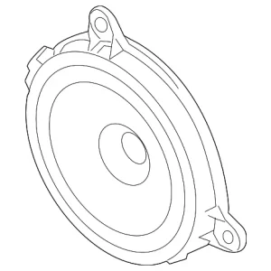 Rear Dr Speaker - Mazda (KD53-66-960)