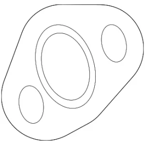 Exhaust Gas Re-Circulation (Egr) Tube Gasket - Mazda (P5SP-20-307)