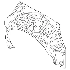 Outer Wheelhouse - Mazda (VAY0-70-11Y)