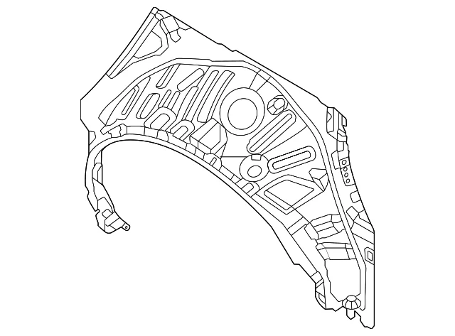 Outer Wheelhouse - Mazda (VCY7-70-11Y)