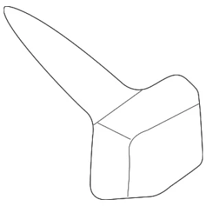Finish Molding Collar - Mazda (M001-51-3F4)