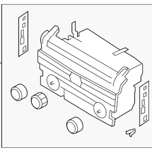 Radio - Mazda (BAP3-66-9H0)
