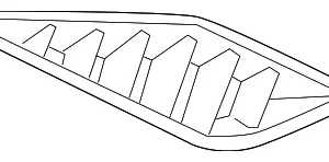 Defroster Grille - Mazda (KD45-60-161-02)