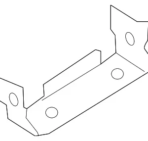 Front Console Rear Bracket - Mazda (BDGF-64-42X)