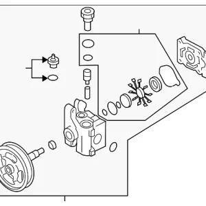 Pump Assembly - Mazda (GP9A-32-600A)
