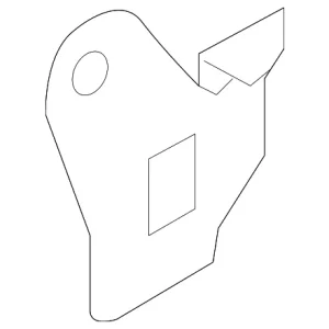 Upper Hose Bracket - Mazda (P301-15-373)
