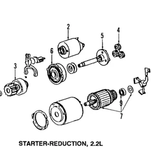 Starter - Mazda (F214-18-400R-00)
