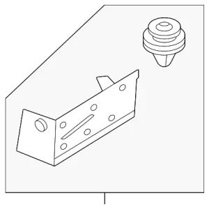Lower Molding - Mazda (KJK8-51-W70A-E4)