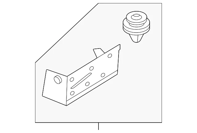 Lower Molding - Mazda (KMV6-51-W80A)