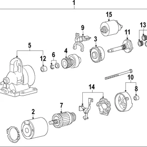 Brush & Holder - Mazda (F2H4-18-X70)