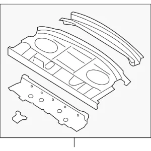 Package Tray - Mazda (F151-70-500)