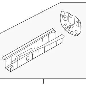 Rail Section - Mazda (DN4E-53-83YA)