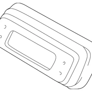Inter-Cooler Rubber Seal - Mazda (KJ01-13-554A)
