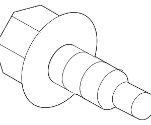 Hinge Bolt - Mazda (BBM2-88-067)