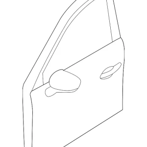 Door Shell - Mazda (KDY3-58-02XK)