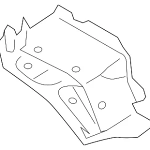 Cowl Top Panel Side Bracket - Mazda (DF71-53-5DXA)