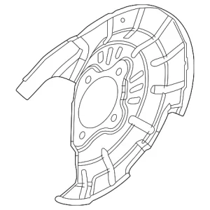 Splash Shield - Mazda (K13T-26-271)