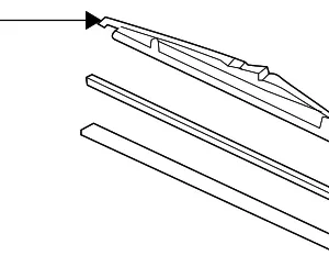 Wiper Blade - Mazda (GS3L-67-330B)
