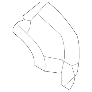 End Plate - Mazda (NE51-70-642C)