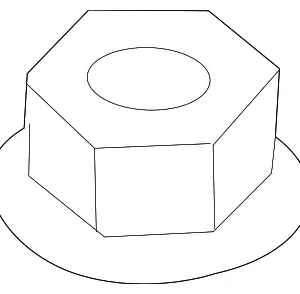 Bracket Nut - Mazda (9994-00-600)