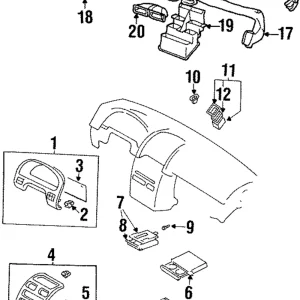 Cup Holder - Mazda (LB82-64-39XA)
