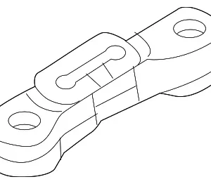 Mount Bracket - Mazda (VC67-39-091)
