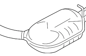 Exhaust Muffler - Mazda (AJ44-40-200)