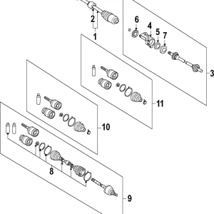 Damper - Mazda (GD44-25-411)