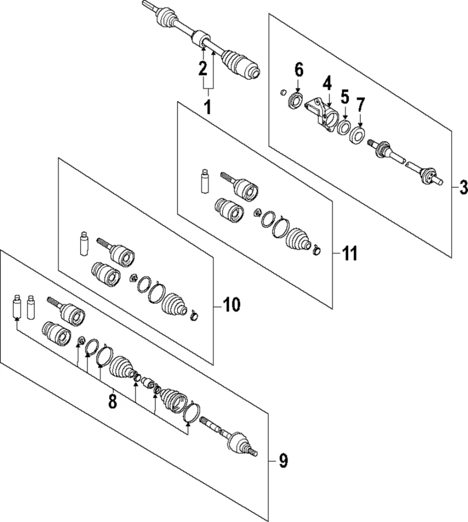 Damper - Mazda (GD44-25-411)