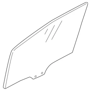 Door Glass - Mazda (TD11-58-510B)