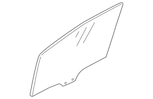 Door Glass - Mazda (TD11-58-510B)