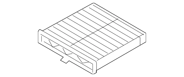 Air Filter - Mazda (BDGF-61-J6X)