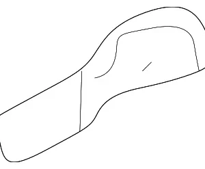 Armrest Cover - Mazda (LC76-88-1B1-05)