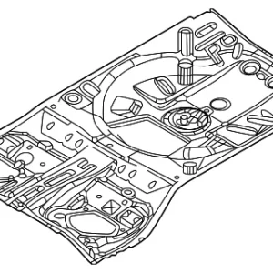 Floor Pan - Mazda (VCY5-53-710)