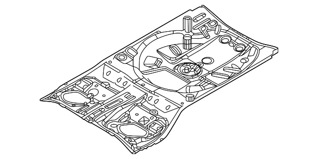 Floor Pan - Mazda (VCY5-53-710)