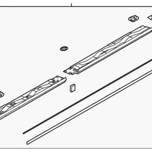 Rocker Molding - Mazda (KD53-51-P40C)