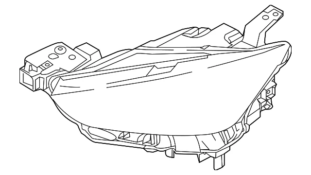 Composite Headlamp - Mazda (DB4J-51-030J)