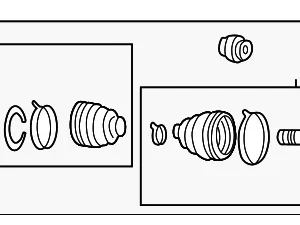 Axle Shaft Assembly - Mazda (G594-25-500R-0C)