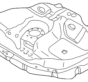 Fuel Tank - Mazda (BL8M-42-110B)