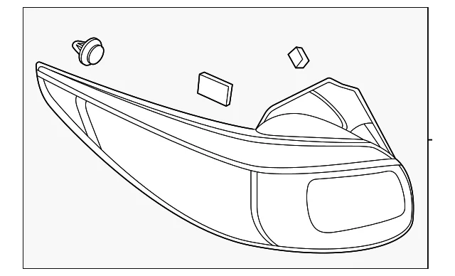 Tail Lamp Assembly - Mazda (VA41-51-150B)