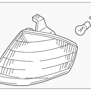 Park/Turn Lamp - Mazda (BJ0E-51-060B-P1)