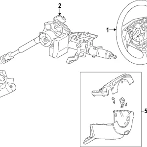 Steering Wheel - Mazda (DS80-32-982-02)